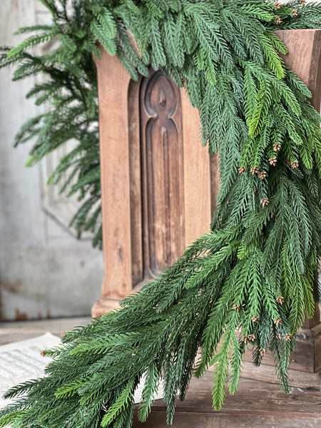 Norfolk Cascade Garland | 6'