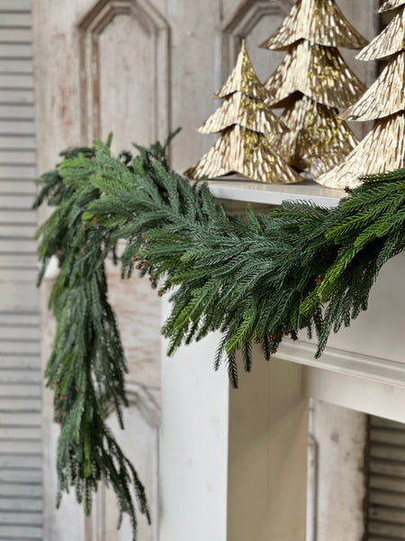 Norfolk Cascade Garland | 6'