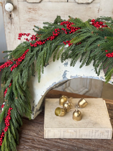 Cinderberry Norfolk Garland | 6' | NOT CURRENTLY IN STOCK-New For Holiday 2026!