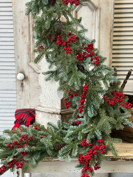 Scarletton Spruce Garland | 6' | NOT CURRENTLY IN STOCK-New For Holiday 2026!