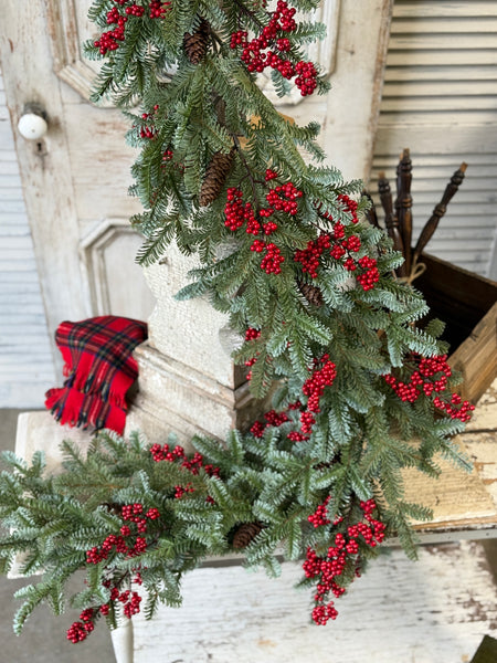 Scarletton Spruce Garland | 6' | NOT CURRENTLY IN STOCK-New For Holiday 2026!