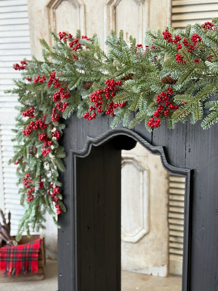 Scarletton Spruce Garland | 6' | NOT CURRENTLY IN STOCK-New For Holiday 2026!