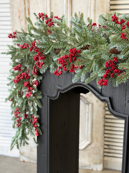 Scarletton Spruce Garland | 6' | NOT CURRENTLY IN STOCK-New For Holiday 2026!