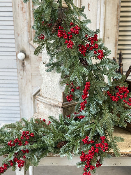 Scarletton Spruce Garland | 6' | NOT CURRENTLY IN STOCK-New For Holiday 2026!