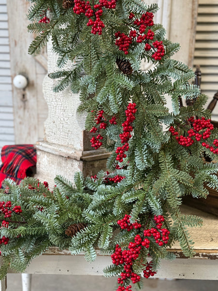 Scarletton Spruce Garland | 6' | NOT CURRENTLY IN STOCK-New For Holiday 2026!