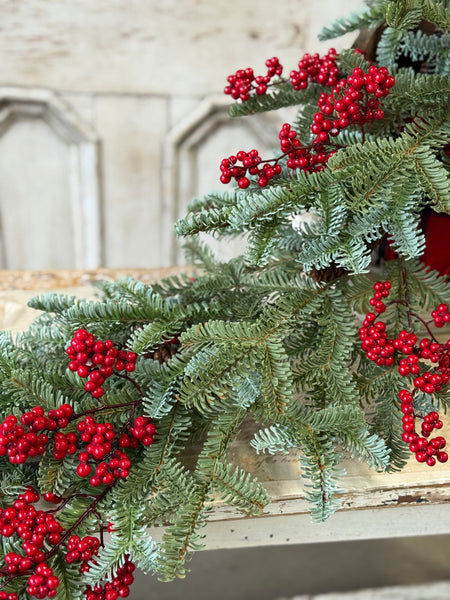 Scarletton Spruce Garland | 6' | NOT CURRENTLY IN STOCK-New For Holiday 2026!