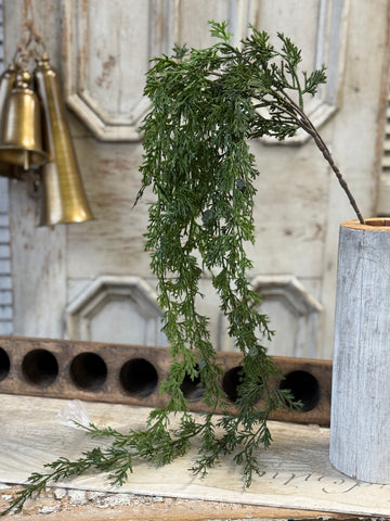 Greenfall Cedar Hanging | 55" | NOT CURRENTLY IN STOCK-New For Holiday 2026!