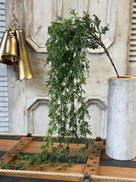 Greenfall Cedar Hanging | 55" | NOT CURRENTLY IN STOCK-New For Holiday 2026!