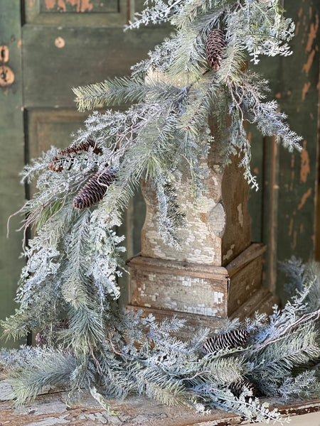 Frost Veiled Pine Garland | 6' | CLEAN UP SPECIAL! From $19.95 - Last 24pcs!