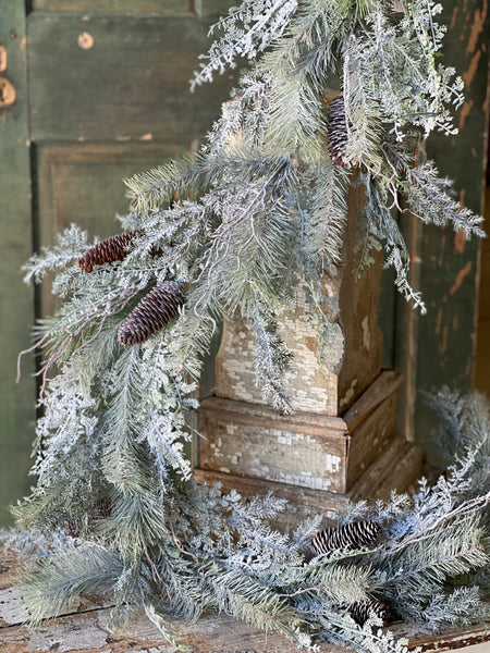 Frost Veiled Pine Garland | 6' | CLEAN UP SPECIAL! From $19.95 - Last 24pcs!
