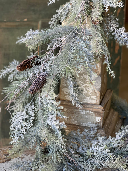Frost Veiled Pine Garland | 6' | CLEAN UP SPECIAL! From $19.95 - Last 24pcs!