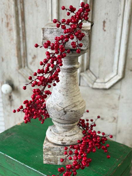 Ruby Rushberry Garland | 6' | NOT CURRENTLY IN STOCK-New For Holiday 2026!