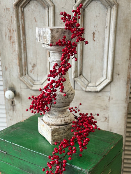 Ruby Rushberry Garland | 6' | NOT CURRENTLY IN STOCK-New For Holiday 2026!