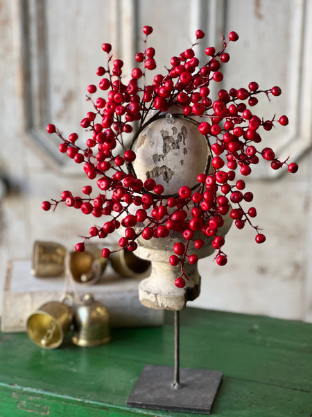 Ruby Rushberry Candle Ring | 10" | Limited Stock - Last 60pcs!