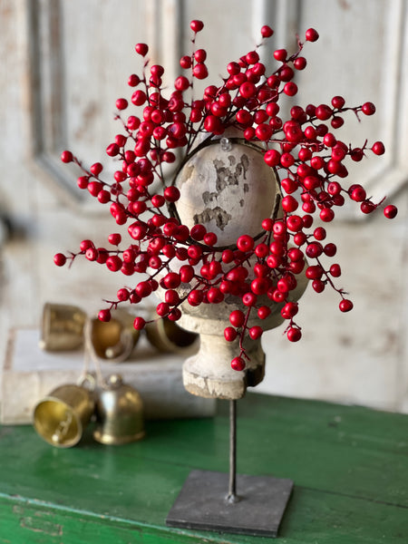 Ruby Rushberry Candle Ring | 10" | Limited Stock - Last 60pcs!