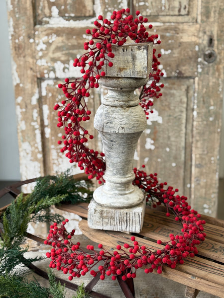 Icy Toboggan Berry Garland | 6' | NOT CURRENTLY IN STOCK-New For Holiday 2026!