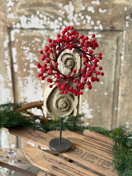 Icy Toboggan Berry Candle Ring | 7.5” | NOT CURRENTLY IN STOCK-New For Holiday 2026!