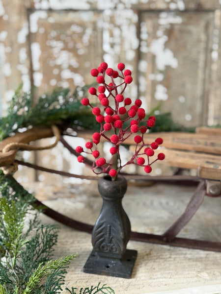 Icy Toboggan Berry Pick | 13" | NOT CURRENTLY IN STOCK-New For Holiday 2026!