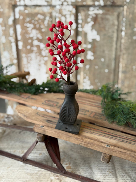 Icy Toboggan Berry Pick | 13" | NOT CURRENTLY IN STOCK-New For Holiday 2026!