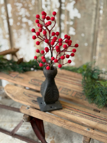 Icy Toboggan Berry Pick | 13" | NOT CURRENTLY IN STOCK-New For Holiday 2026!