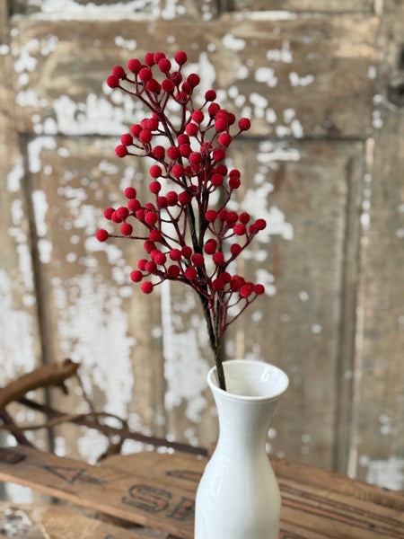 Icy Toboggan Berry Spray | 22" | NOT CURRENTLY IN STOCK-New For Holiday 2026!