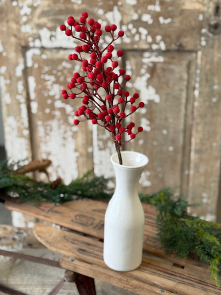 Icy Toboggan Berry Spray | 22" | NOT CURRENTLY IN STOCK-New For Holiday 2026!