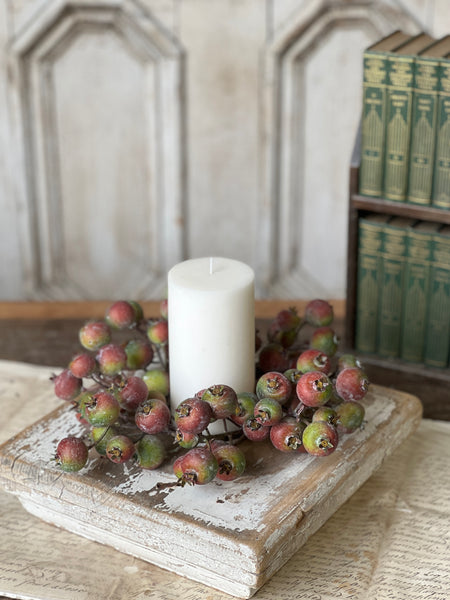 Keepsake Berry Candle Ring | 11" | Claret | SOLD OUT