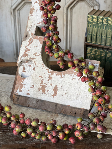 Keepsake Berry Garland | 6' | Claret | NEW CLOSEOUT + CLEAN UP SPECIAL!  From $10.95 - Last 64pcs!