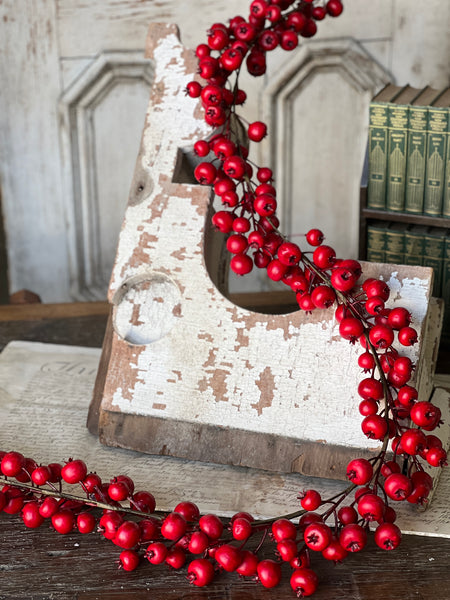Keepsake Berry Garland | 6' | Red