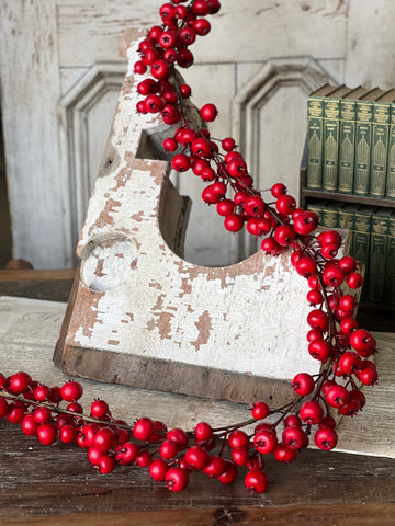 Keepsake Berry Garland | 6' | Red