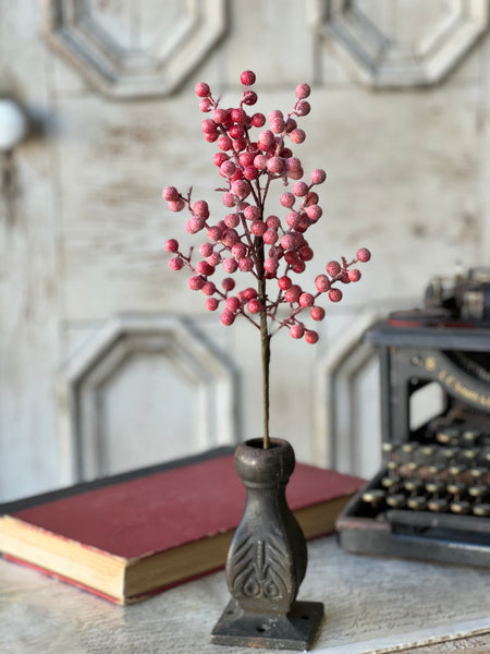 Frosted Fizzy Berry Spray | 18"