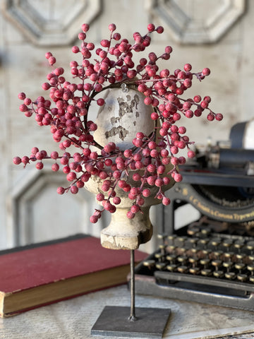 Frosted Fizzy Berry Candle Ring | 9" | NEW CLOSEOUT!  From $4.95