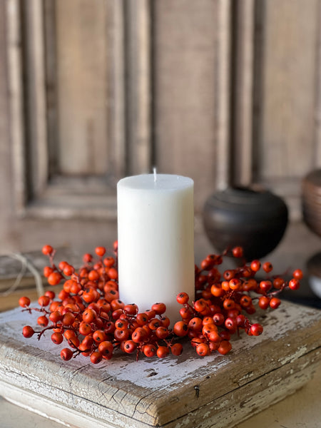 Emberfruit Candle Ring | 9" | SOLD OUT