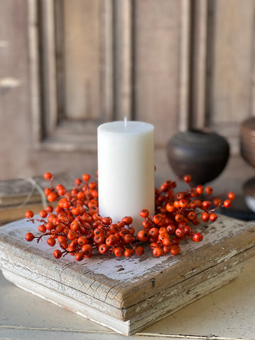 Emberfruit Candle Ring | 9" | SOLD OUT