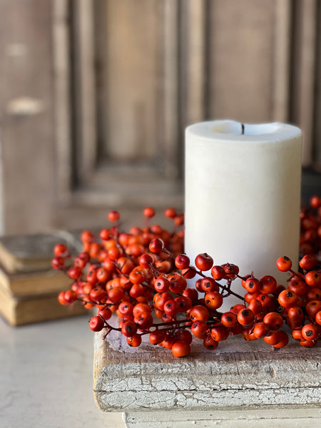 Emberfruit Candle Ring | 6.5" | SOLD OUT