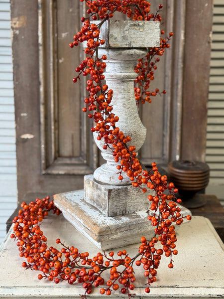 Emberfruit Garland | 6' | NOT CURRENTLY IN STOCK-New For Holiday 2026!