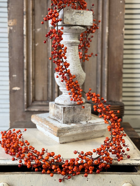 Emberfruit Garland | 6' | NOT CURRENTLY IN STOCK-New For Holiday 2026!