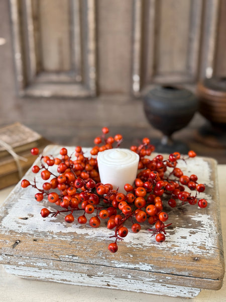 Emberfruit Candle Ring | 8” | NOT CURRENTLY IN STOCK-New For Holiday 2026!