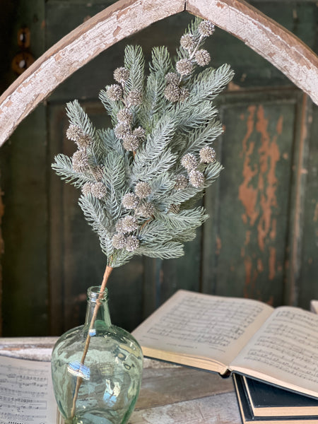 Frosty Midwinter Fir Spray | 29" | CLEAN UP SPECIAL!  $4.95 - Last 12pcs!