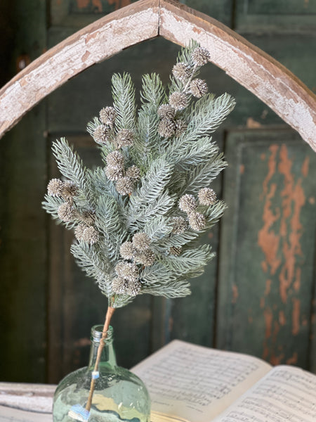 Frosty Midwinter Fir Spray | 29" | CLEAN UP SPECIAL!  $4.95 - Last 12pcs!