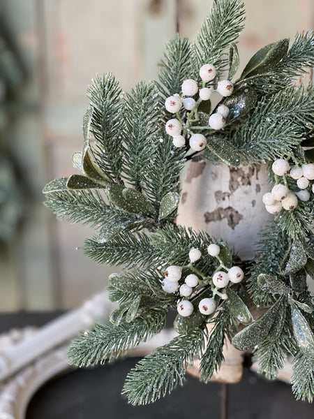 Calista Mistletoe Candle Ring | 11" | SOLD OUT