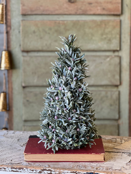 Snowy Newberry Tree | 17"