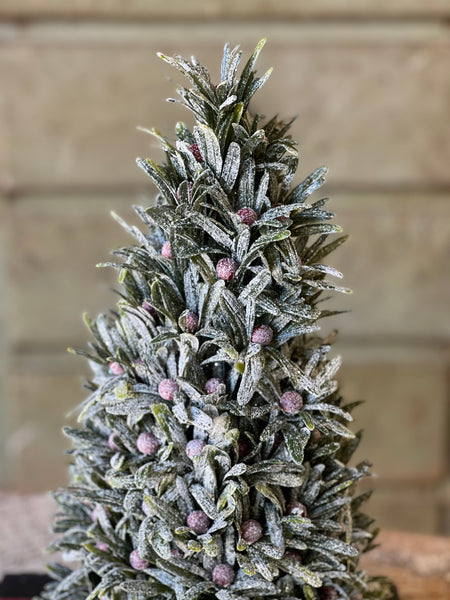 Snowy Newberry Tree | 17"