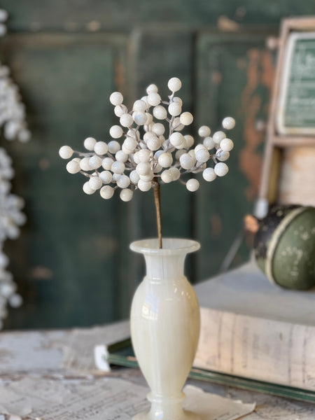 Icy Snowdrop Berry Pick | 12"