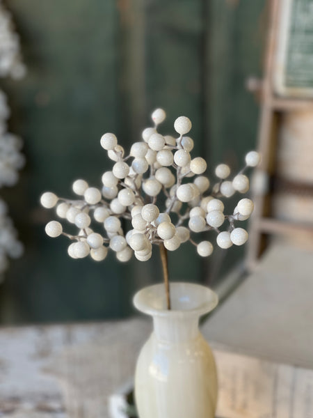 Icy Snowdrop Berry Pick | 12"