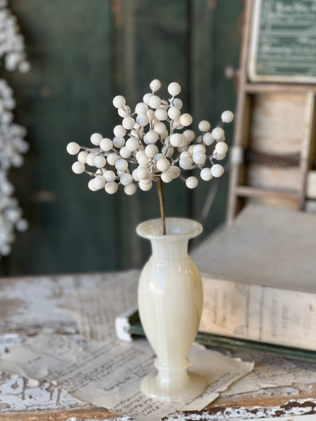 Icy Snowdrop Berry Pick | 12"