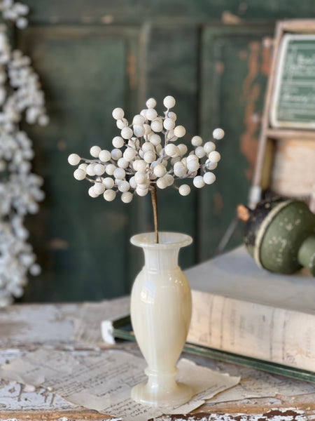 Icy Snowdrop Berry Pick | 12"
