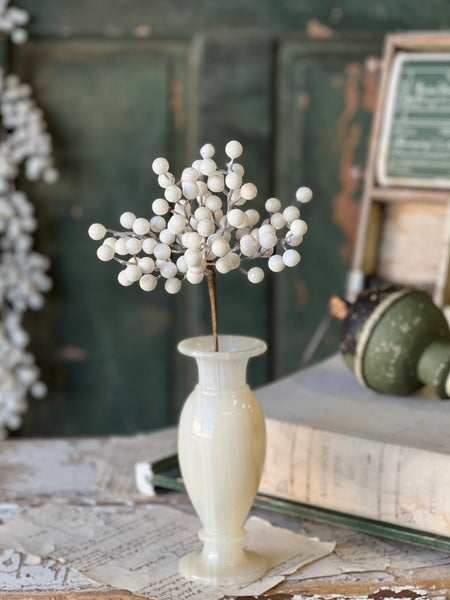 Icy Snowdrop Berry Pick | 12"
