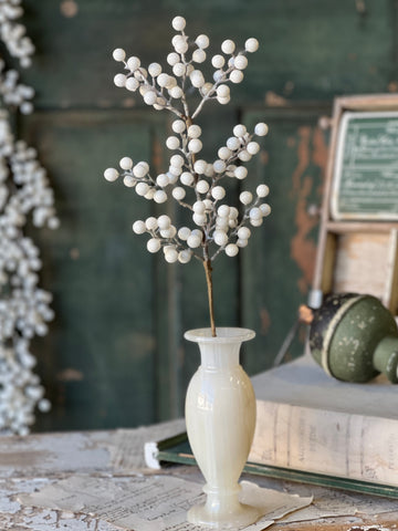 Icy Snowdrop Berry Pick | 18" | SOLD OUT