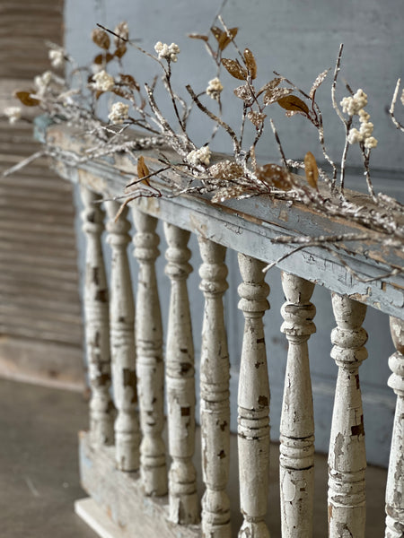 Icy Birch Berry & Leaves Garland | 5' | SOLD OUT